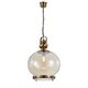 ROUND LAMP 1L BIG ANTIQUE BRASS