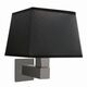 Mantra Tecnico [WALL LAMP DARK BROWN+SQUARE BLACK SHADE]