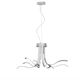 CEILING [LED 60W - 3000K SILVER + CHROME]