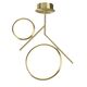 Подвесная светодиодная люстра Mantra Olimpia Oro [CEILING LAMP LED 30W SATIN GOLD]