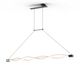 PENDANT LAMPT [LED 40W CHROME + ACRYLIC]