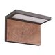 APLIQUE LED [13W DARK GREY/WOOD]