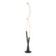 FLOOR LAMP [LED DIMMABLE 30W - 3000K - DIMMABLE TITANIUM + ACRYLIC]