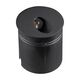 WALL STEP LIGHT ROUND [3W 3000K BLACK SANDED BLACK]