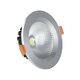 Светильник встраиваемый серебро [d10,6 h4 Led 7W (4000K)]