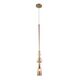 LUX NEW SP1 B AMBER CRYSTAL LUX Светильник подвесной