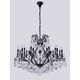 MAGNIFICO SP19 [BLACK/TRANSPARENT CRYSTAL LUX Люстра]