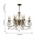 подвесная люстра Lereya [D750*H700 12*E14*40W]