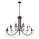 подвесная люстра Plini [D1400*H8 20*E14*40W]