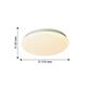 потолочный светильник Ledante [D210*H50 1*LED*24W, 1500LM, 4000K, included]