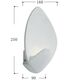 настенный светильник Borges [D90*W160*H250 2*LED*4W, 640LM, 4000K, included]