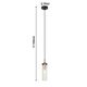 подвес Flumen [D100*H1300 1*E14*40W, excluded]