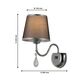 настенный светильник Amery [D260*W140*H240 1*E14*40W, excluded]