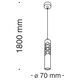 Подвесной светильник Technical P037PL-L11B4K