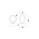 Бра Maytoni Lens MOD072WL-L8W3K