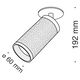 Потолочный светильник Technical C037CL-01G