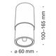 Бра Technical C033WL-01WB