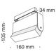 Трековый светильник Technical TR013-2-10W4K-B