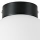 812017 (MX8131-1B-S ) Люстра GLOBO 1х40W E14 matt black/white (в комплекте)