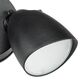 374247 Светильник DIVA LED 2*5W 450LM 60G ЧЕРНЫЙ 4000K IP54 (в комплекте)