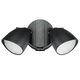 374247 Светильник DIVA LED 2*5W 450LM 60G ЧЕРНЫЙ 4000K IP54 (в комплекте)