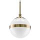 Люстра GLOBO [3х40W E14 electroplating bronze/white (в комплекте)]