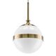 Люстра GLOBO [3х40W E14 electroplating bronze/white (в комплекте)]