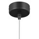 Люстра CONE [1х40W GU10 ЧЕРНЫЙ МАТОВЫЙ/ПРОЗРАЧНО-МАТОВЫЙ (в комплекте)]