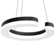 Подвес UNITARIO [11,5W LED 1265LM ЧЕРНЫЙ МАТОВЫЙ 4000K (в комплекте)]