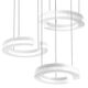 Подвес UNITARIO [34.5W LED 3795LM БЕЛЫЙ МАТОВЫЙ 3000K (в комплекте)]