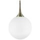 Подвес GLOBO [1х40W E14 electroplating bronze/white (в комплекте)]