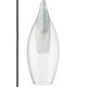 Подвес PENTOLA [3х25W G9 ХРОМ/ПРОЗРАЧНЫЙ (в комплекте)]