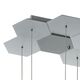 Люстра подвесная FAVO [LED-80W 3840LM Silver 4000K (в комплекте)]