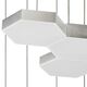 Люстра подвесная FAVO [LED-60W 2880LM Silver 3000K (в комплекте)]