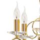 Люстра подвесная ELEGANTE [8х60W E14 24K ЗОЛОТО (в комплекте)]