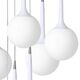 Люстра GLOBO [10х40W G9 БЕЛЫЙ/СЛОНОВАЯ КОСТЬ (в комплекте)]