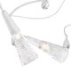 Люстра AEREO [6х25W G9 WHITE (в комплекте)]
