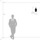 Бра LOFT [1х40W E14 ХРОМ (в комплекте)]