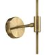 Бра GLOBO [1х40W  E14 electroplating bronze/white (в комплекте)]