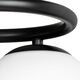 Бра GLOBO [2х40W G9 ЧЕРНЫЙ/БЕЛЫЙ (в комплекте)]