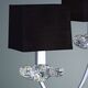 TABLE LAMP 2L CHROME