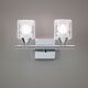 Бра Mantra Cuadrax [WALL LAMP 2L CHROME]