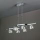 TELESCOPIC LAMP 6L CHROME