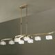 TELESCOPIC LAMP 8L ANTIQUE BRASS / OPTICAL