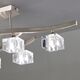 SEMICEILING 6L SATIN NICKEL / OPTICAL