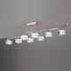 SEMICEILING 8L SATIN NICKEL / OPTICAL