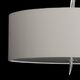 PENDANT 3L [CHROME / OFF WHITE SHADE]
