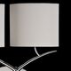 Бра Mantra Eve [WALL LAMP 2L CHROME / OFF WHITE SHADE]