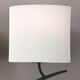 Mantra Бра Mantra [WALL LAMP 2L GREY ANTHRACITE /OFF WHITE SHADE]