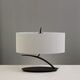 TABLE LAMP 2L [GREY ANTHRACITE /OFF WHITE SHADE]